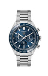 Reloj TAG Heuer Carrera Cronógrafo Automático de 44 mm en Acero Inoxidable con Esfera Azul
