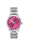 Reloj TAG Heuer Carrera Automático de 36 mm en Acero Inoxidable con Esfera Rosa