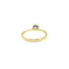 Anillo Solitario en Oro Amarillo de 14K con Brillante de 0.19 ct, calidad H VS1.