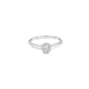 Anillo Solitario en Oro de 14K con Brillante de 0.19 ct, calidad H VS1.