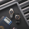 Reloj Longines Spirit dos tonos de 39MM Automatico Zulu Times 1925