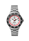 Reloj TAG Heuer Formula 1 en acero de 38MM movimiento de cuarzo, esfera blanca
