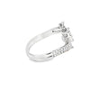 Anillo para dama en oro blanco de 18K con 0.66 ct en diamantes