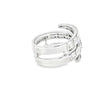 Anillo para dama en oro blanco de 18K con 1.93 ct en diamantes