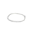 Brazalete en oro blanco de 18K con 1.15 ct en diamantes