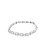 Brazalete en oro blanco de 14K con 2.31 ct de diamantes