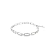 Brazalete en oro blanco de 14K con 0.97 ct en diamantes