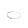 Brazalete en oro blanco de 14K con 1.57 ct en diamantes