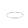 Brazalete en oro blanco de 14K con 1.57 ct en diamantes