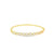 Brazalete en oro amarillo de 14K con 1.60 ct de diamantes