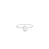 Anillo solitario en oro blanco de 14K con diamante entre 0.20 y 0.37 ct