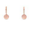 Aretes de oro de 14K con diamantes de 0.07 ct, elegancia discreta
