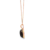 Dije en oro de 14K con diamante de 0.03 ct, elegancia discreta