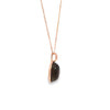 Dije en oro de 14K con diamante de 0.03 ct, elegancia discreta