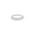 Anillo femenino en oro blanco de 18K con diamante de 0.47 ct, elegancia clásica