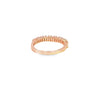 Anillo de oro de 18K con diamante de 0.46 ct, elegancia vibrante