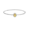 Brazalete en oro de 18K con diamantes de 0.55 ct, sofisticación brillante