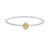 Brazalete en oro de 18K con diamantes de 0.55 ct, sofisticación brillante