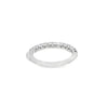 Churumbela en oro blanco de 14K con diamantes de 0.43 ct, diseño sofisticado