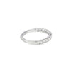 Churumbela en oro blanco de 14K con diamantes de 0.43 ct, diseño sofisticado