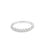 Churumbela de oro blanco de 14K con diamantes de 0.55 ct, elegancia sutil