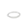 Churumbela de oro blanco de 14K con diamantes de 0.55 ct, elegancia sutil