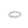 Churumbela de oro blanco de 14K con diamantes de 1.04 ct, lujo absoluto