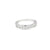 Churumbela en oro blanco de 14K con diamantes de 0.50 ct, diseño refinado