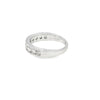 Churumbela en oro blanco de 14K con diamantes de 0.75 ct, lujo refinado