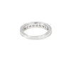 Churumbela en oro blanco de 14K con diamantes de 0.75 ct, lujo refinado