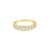 Churumbela en oro amarillo de 14K con diamantes de 0.75 ct, diseño majestuoso