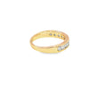 Churumbela en oro amarillo de 14K con diamantes de 0.75 ct, diseño majestuoso