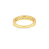 Churumbela en oro amarillo de 14K con diamantes de 1.00 ct, diseño impactante