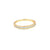 Churumbela femenina en oro amarillo de 14K con diamantes de 0.24 ct, estilo clásico