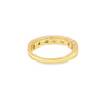 Churumbela de oro amarillo de 14K con diamantes de 0.71 ct, lujo radiante
