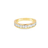Churumbela en oro amarillo de 14K con diamantes de 0.99 ct, elegancia suprema