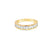 Churumbela en oro amarillo de 14K con diamantes de 0.99 ct, elegancia suprema