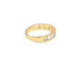 Churumbela en oro amarillo de 14K con diamantes de 0.99 ct, elegancia suprema