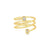 Anillo de oro de 18K con diamante de 0.27 ct corte oval, distinción y estilo