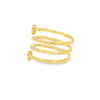 Anillo de oro de 18K con diamante de 0.24 ct corte pera, elegancia pura