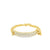 Esclava en oro amarillo de 18K con diamantes de 1.88 ct, lujo absoluto