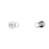 Aretes en 18K en oro blanco con 0.37ct en diamantes y 0.46 ct Yellow Fancy