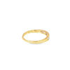 Churumbela en oro amarillo de 14K con diamante de 0.24CT