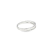 Churumbela en oro blanco de 14K con diamante de 0.24CT