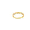 Churumbela en oro amarillo de 14K con diamante de 0.24CT
