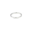 Churumbela en oro blanco de 14K con diamante de 0.15CT