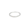 Churumbela en oro blanco de 14K con diamante de 0.43CT