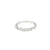Churumbela en oro blanco de 14K con diamante de 0.34CT