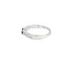 Anillo dama en oro blanco de 14K con diamante de 0.10CT