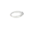 Anillo dama en oro blanco de 14K con diamante de 0.10CT
